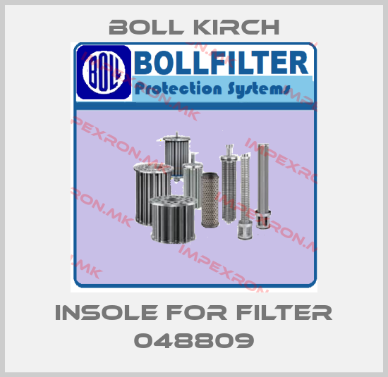 Boll Kirch-insole for filter 048809price