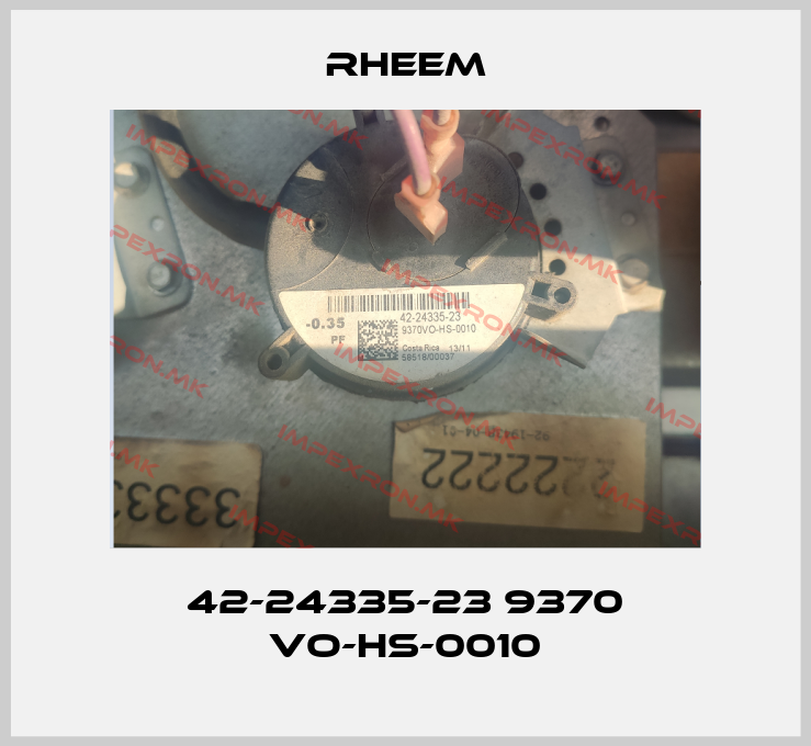 RHEEM-42-24335-23 9370 VO-HS-0010price