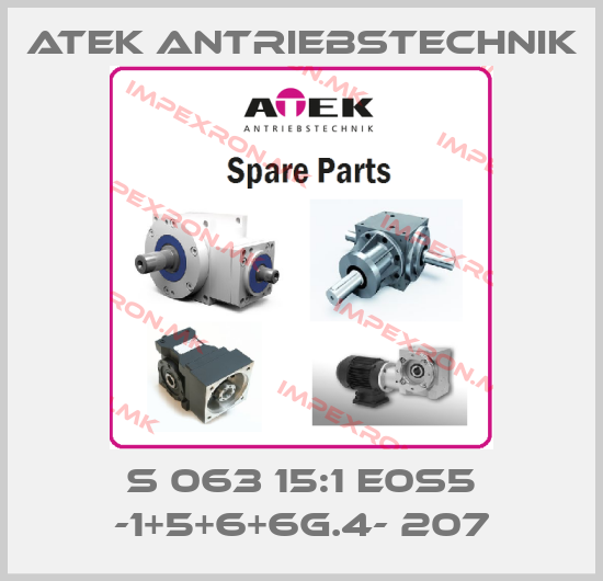 ATEK Antriebstechnik-S 063 15:1 E0S5 -1+5+6+6G.4- 207price