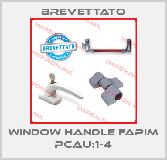 Brevettato-window handle fapim PCAU:1-4price