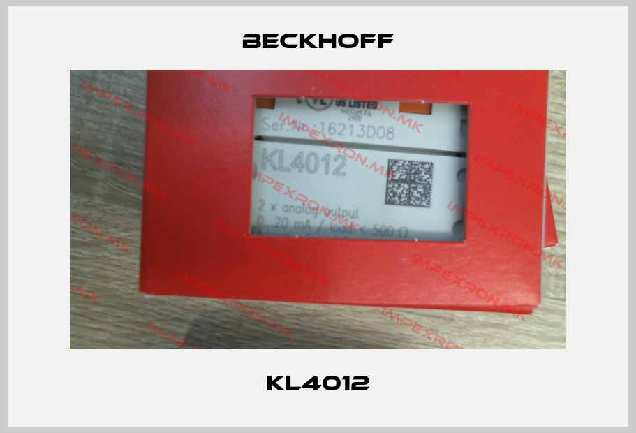 Beckhoff-KL4012price