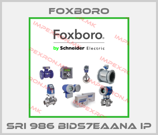 Foxboro-SRI 986 BIDS7EAANA IPprice