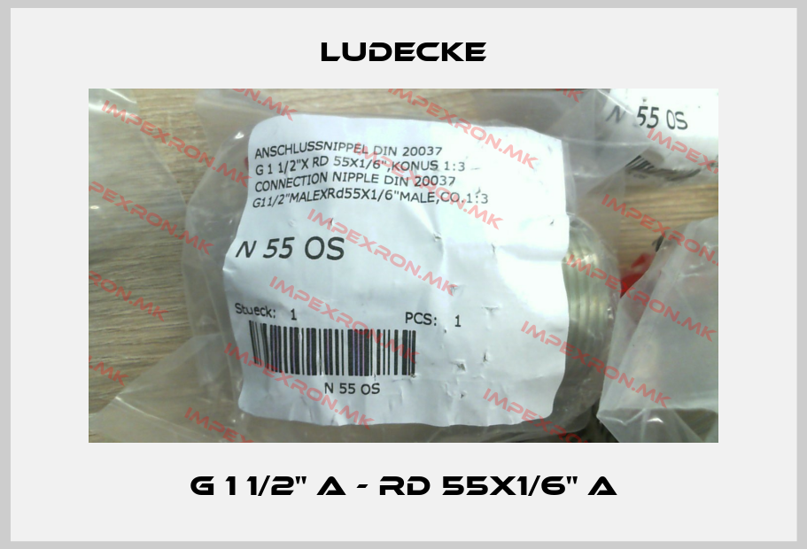 Ludecke-G 1 1/2" a - Rd 55x1/6" aprice