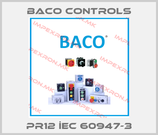 Baco Controls-PR12 İEC 60947-3price