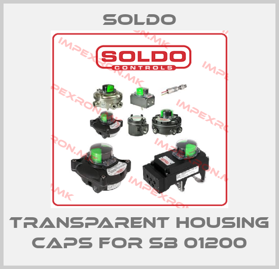 Soldo-transparent housing caps for SB 01200price