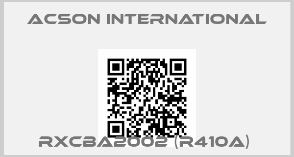 Acson International-RXCBA2002 (R410A) price