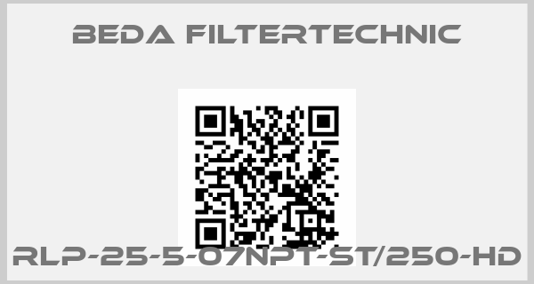 Beda Filtertechnic-RLP-25-5-07NPT-ST/250-HDprice