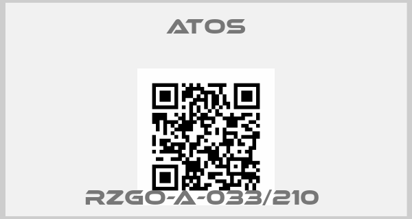 Atos-RZGO-A-033/210 price