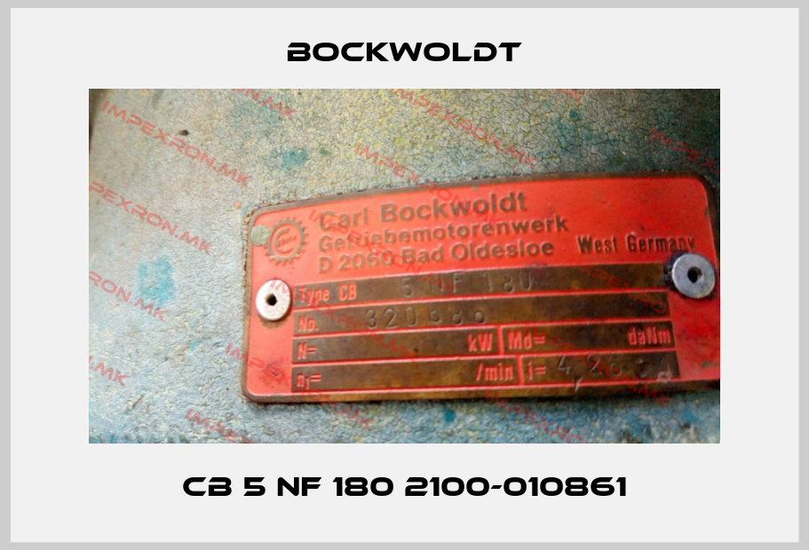 Bockwoldt-CB 5 NF 180 2100-010861price