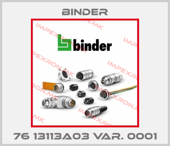 Binder-76 13113A03 Var. 0001price
