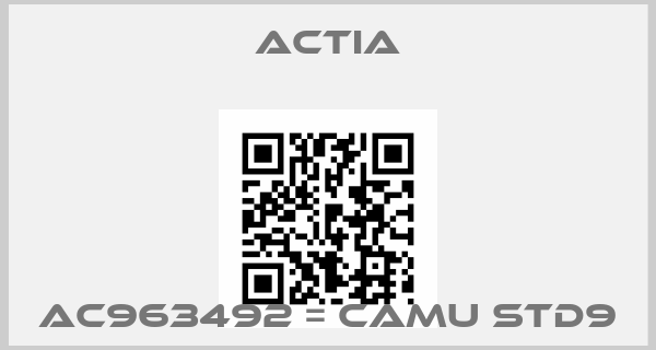 Actia-AC963492 = CAMU STD9price