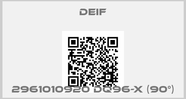 Deif-2961010920 DQ96-x (90°)price