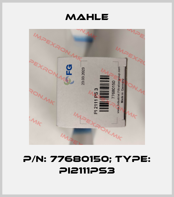MAHLE-p/n: 77680150; Type: PI2111PS3price