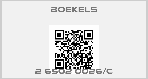 BOEKELS-2 6502 0026/Cprice