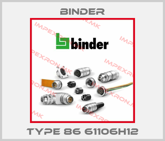 Binder-TYPE 86 61106H12price