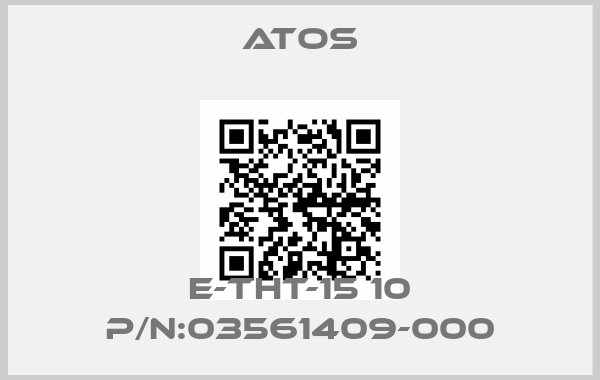 Atos-E-THT-15 10 P/N:03561409-000price