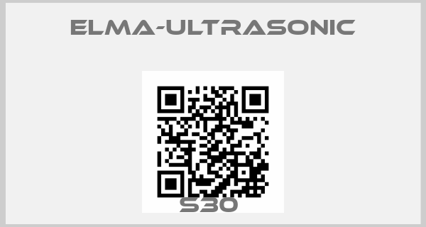 elma-ultrasonic-S30 price