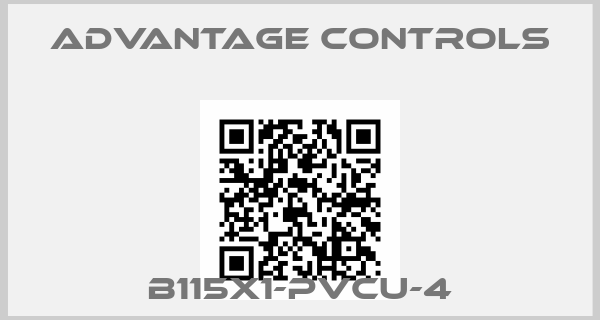 Advantage Controls-B115X1-Pvcu-4price