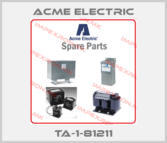 Acme Electric-TA-1-81211price