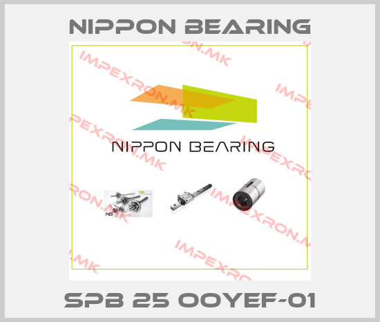 NIPPON BEARING-spb 25 ooyef-01price