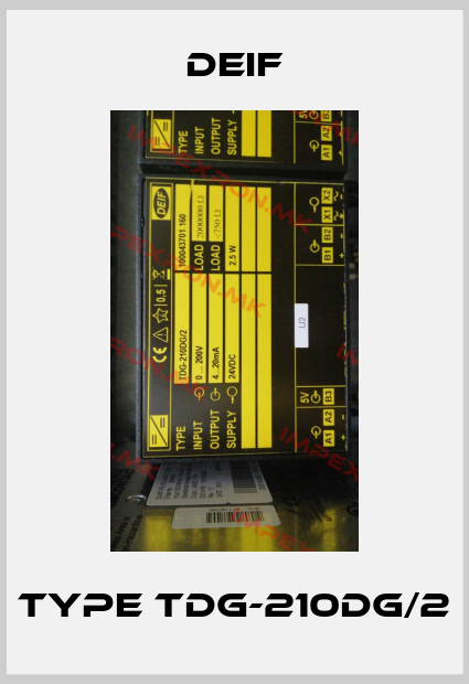 Deif-Type TDG-210DG/2price