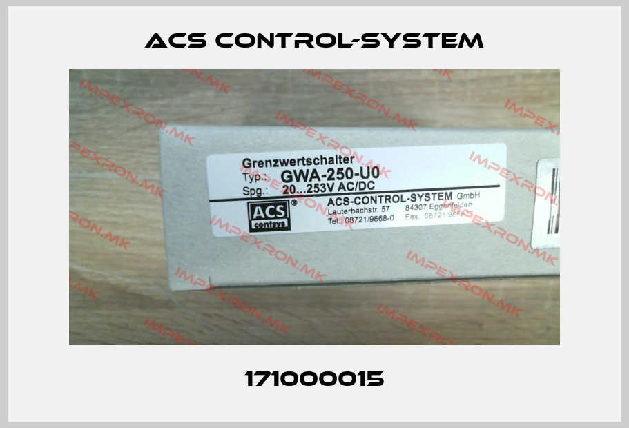 Acs Control-System-171000015price