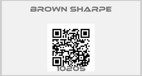 Brown Sharpe-10205price