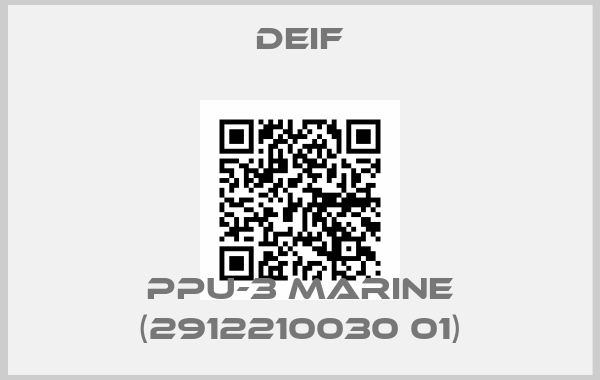 Deif-PPU-3 Marine (2912210030 01)price