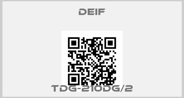 Deif-TDG-210DG/2price