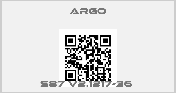 Argo-S87 V2.1217-36 price