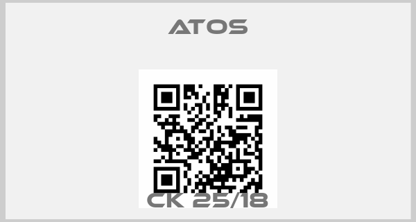 Atos-CK 25/18price