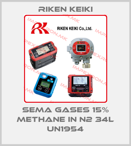 RIKEN KEIKI-SEMA gases 15% Methane in N2 34L UN1954price