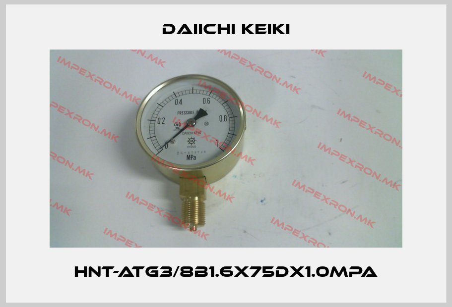 Daiichi Keiki-HNT-ATG3/8B1.6X75DX1.0MPAprice