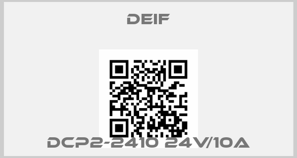 Deif-DCP2-2410 24V/10Aprice