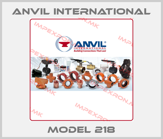 Anvil International-Model 218price