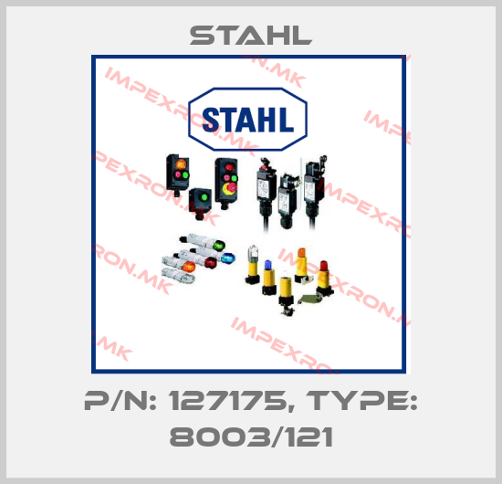 Stahl-p/n: 127175, Type: 8003/121price