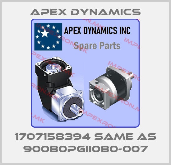 Apex Dynamics-1707158394 same as 90080PGII080-007price