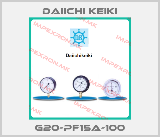 Daiichi Keiki-G20-PF15A-100price
