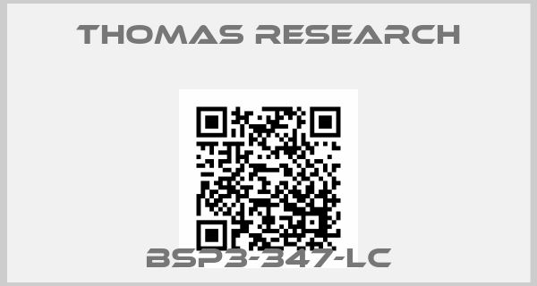 Thomas Research-BSP3-347-LCprice