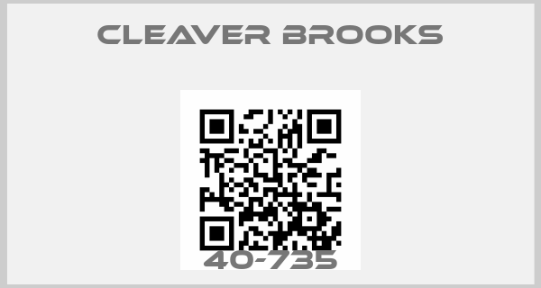 Cleaver Brooks-40-735price