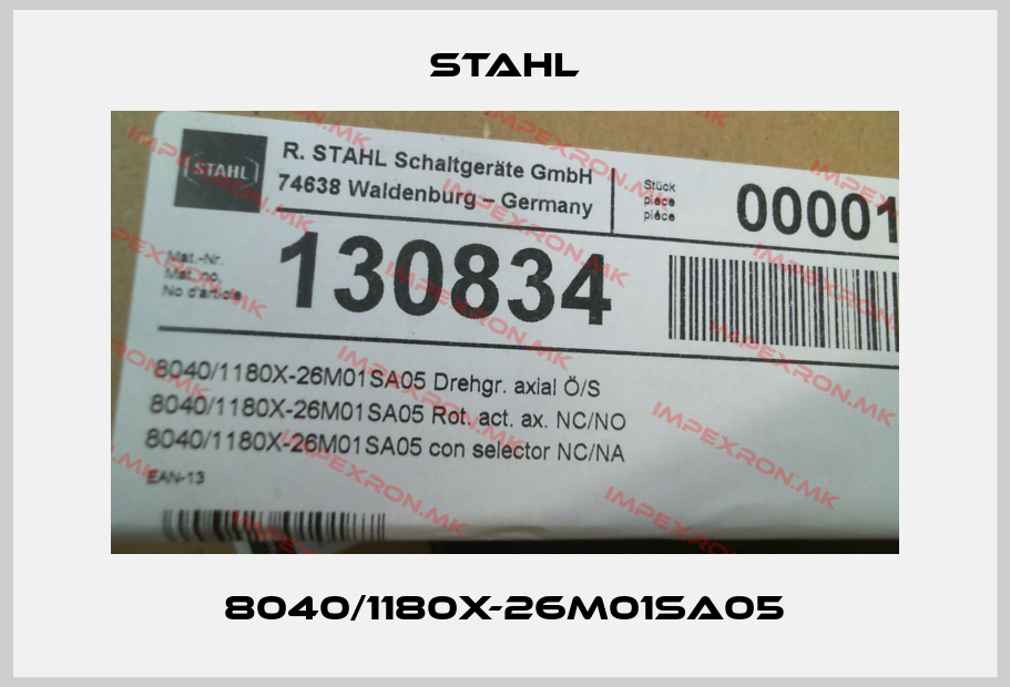 Stahl-8040/1180X-26M01SA05price