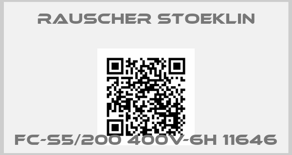 Rauscher Stoeklin-FC-S5/200 400V-6h 11646price