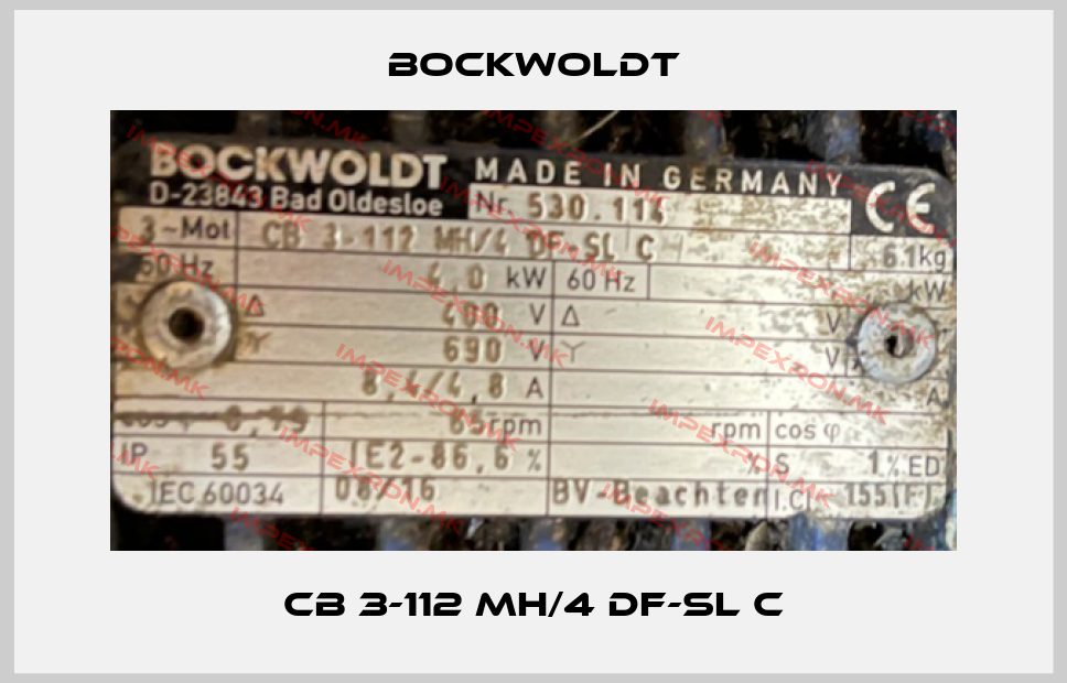 Bockwoldt-CB 3-112 MH/4 DF-SL Cprice