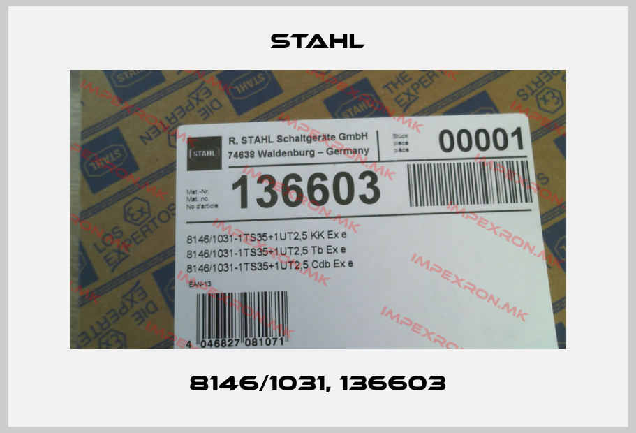 Stahl-8146/1031, 136603price