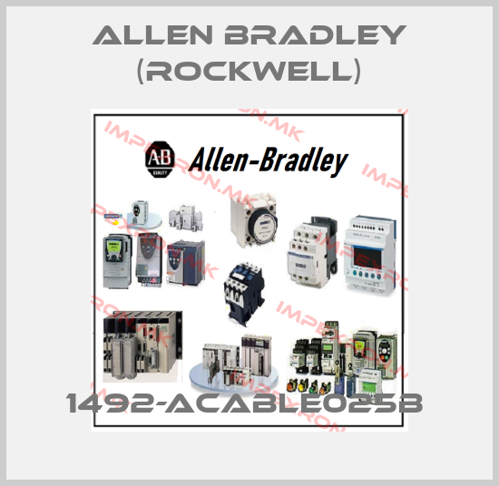 Allen Bradley (Rockwell)-1492-ACABLE025B price