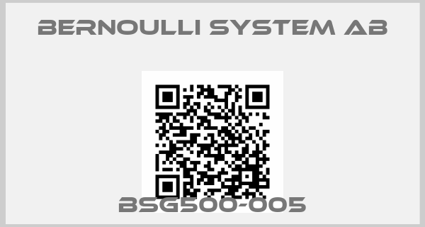 Bernoulli System AB-BSG500-005price