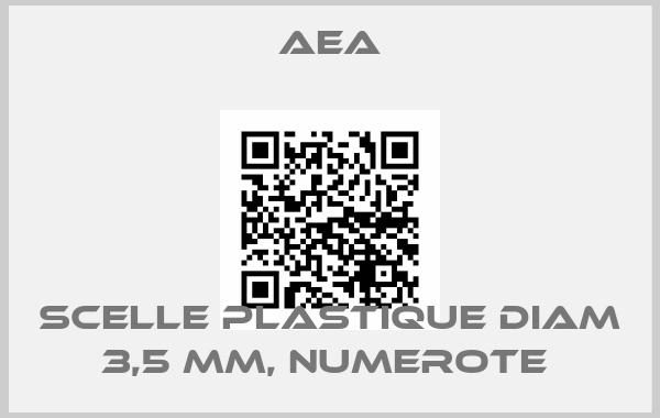 AEA-SCELLE PLASTIQUE DIAM 3,5 MM, NUMEROTE price
