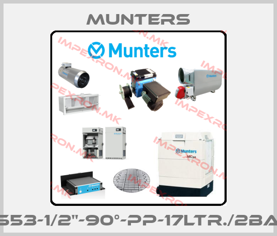 Munters-TS53-1/2"-90°-PP-17Ltr./2barprice