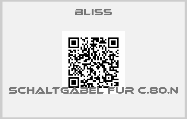 Bliss-SCHALTGABEL FUR C.80.N price
