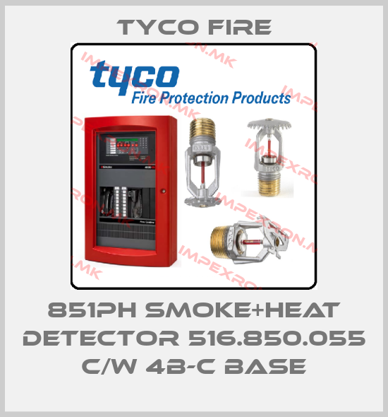 Tyco Fire-851PH Smoke+Heat Detector 516.850.055 c/w 4B-C baseprice